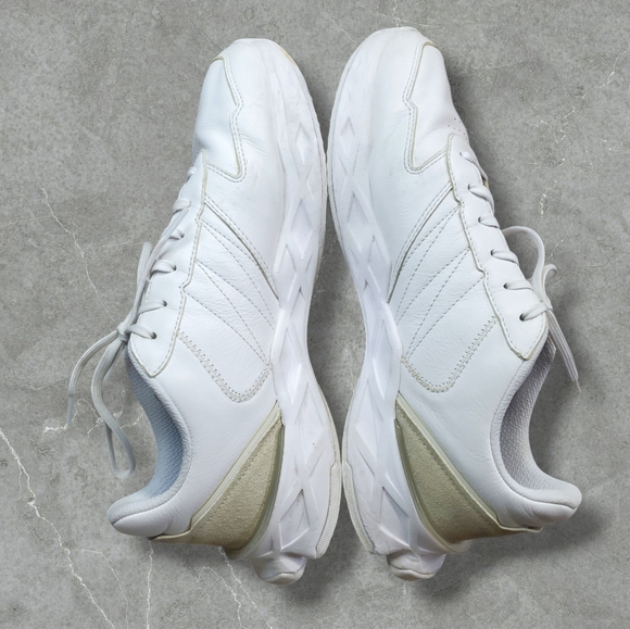 Porsche Design Puma | PWRPlate L Trainers Leather White and Glacier Grey US 12 - Picture 4 of 8